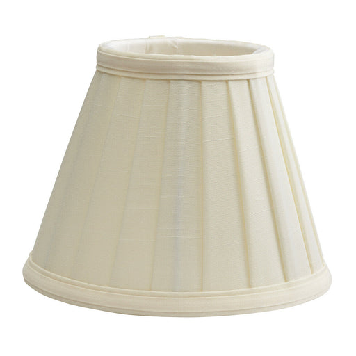 Clip Shades Small Pleated Ivory Candle Shade Ivory Loops