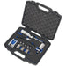 On Vehicle Hydraulic Brake Pipe Flaring Tool Kit - Lever Operated Ram - Splicing Loops