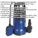 Automatic Submersible Water Pump - 250L/Min - Corrosion Resistant - 230V Supply Loops