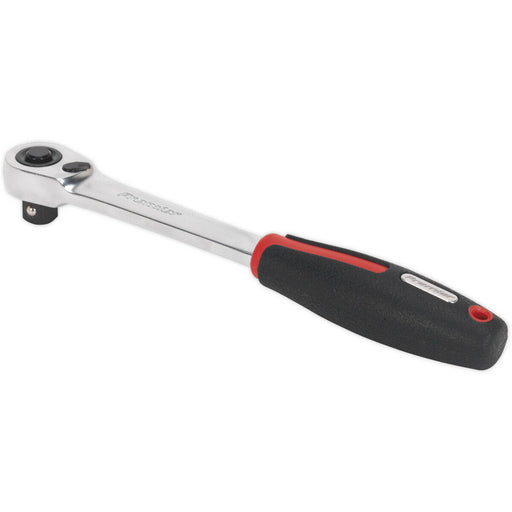 Compact Head Ratchet Wrench - 1/2" Sq Drive - Flip Reverse - 72-Tooth Action Loops