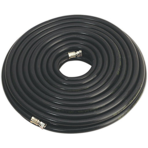 Heavy Duty Air Hose with 1/4 Inch BSP Unions - 30 Metre Length - 10mm Bore Loops