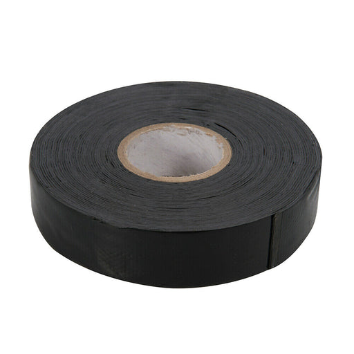 Black Self Amalgamating Repair Tape 25mm x 10m Waterproof Gaffa Duct Insulation Loops