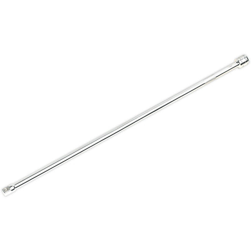 600mm Long Knurled Extension Bar - 1/2" Sq Drive - Spring-Ball Socket Retainer Loops