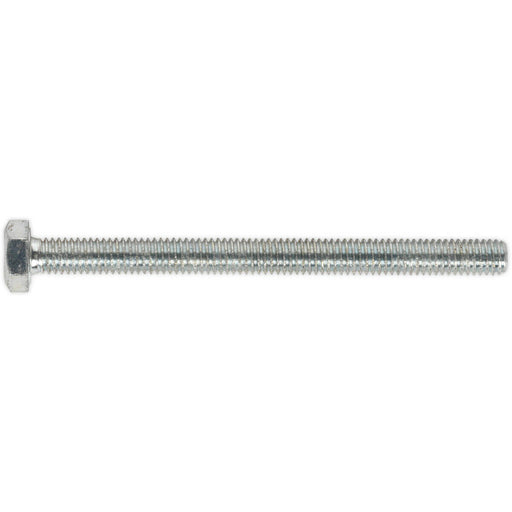 50 PACK HT Setscrew - M6 x 75mm - Grade 8.8 Zinc - Fully Threaded - DIN 933 Loops