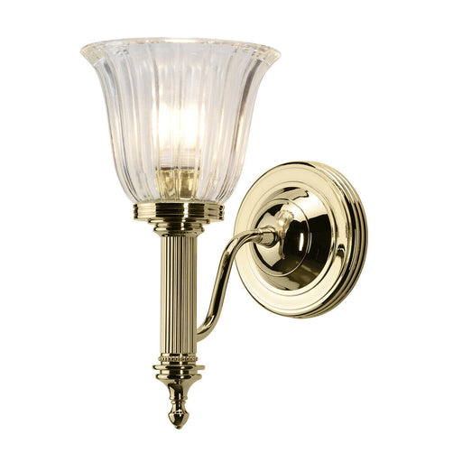 IP 44 Wall Light Highly Polished Brass LED G9 3.5W Loops