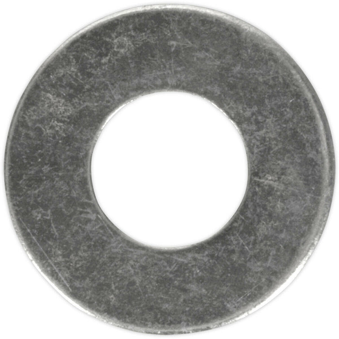 100 PACK Form C Flat Washer - M6 x 14mm - BS 4320 - Metric - Metal Spacer Loops