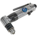 Reversible Air Operated Angle Drill - 1/4" BSP Inlet - 10mm Chuck - 1500 RPM Loops