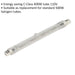 400W Halogen Tube - Energy Saving Class C Tube - Replacement Halogen Bulb - 110V Loops