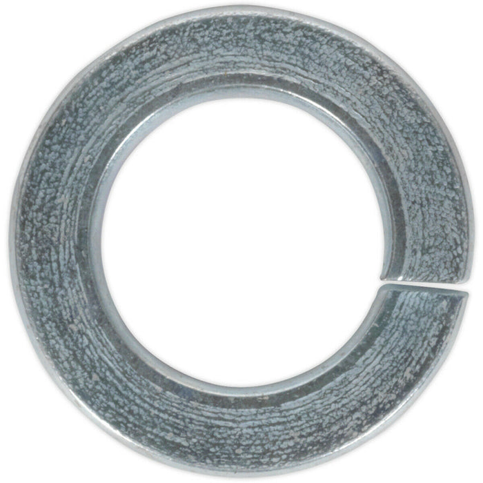 50 PACK Metric Spring Washer - M12 - DIN 127B - Zinc Plated Metal Spacer Loops