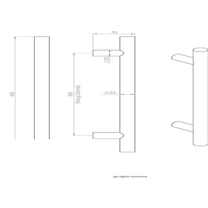134 x 24mm Adjustable Medium Duty Conceale Hinge Brass Bronzed Internal Door Loops