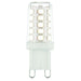 2.3W LED G9 Light Bulb Clear Cool White 4000K 220 Lumen Mini Small Indoor Lamp Loops