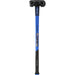 10lb Sledge Hammer - Fibreglass Handle - Rubber Grip - Drop Forged Carbon Steel Loops