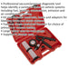 Vacuum & Pressure Test Bleeding Kit - Easy-to-Read Gauge - Brake Diagnostic Tool Loops