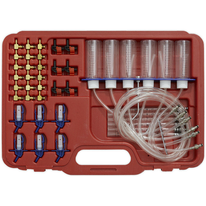 Diesel Injection Leak Back Master Kit - Measure Return Fuel Flow - Common Rail Loops