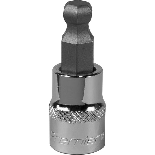 9mm Ball-End Hex Socket Bit - 3/8" Square Drive - Chrome Vanadium Wrench Socket Loops