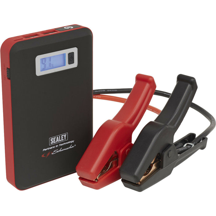 600A Compact Jump Start Power Pack - Lithium-ion Battery - Overload Protection Loops