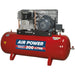 200 Litre Belt Drive Air Compressor - 2-Stage Pump System 5.5hp Motor - 3 Phase Loops