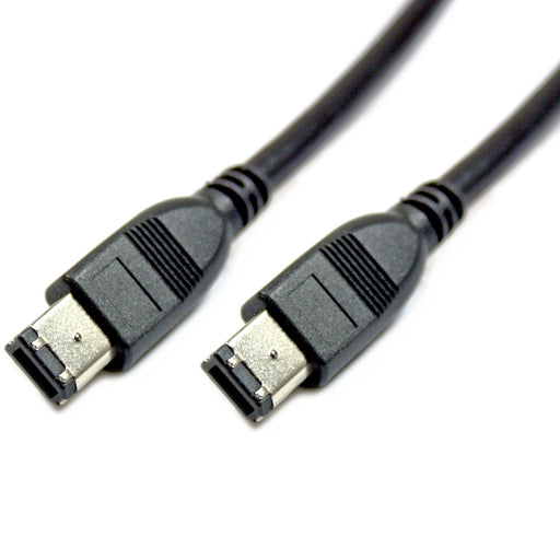 2M IEEE 1394 6 PIN TO PLUG FIREWIRE CABLE LEAD Loops
