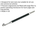 160psi Premium Universal Tyre Pressure Gauge & Twin Push On Connector & Filter Loops
