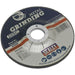 Aluminium Oxide DPC Metal Grinding Disc - 115 x 6mm - 22mm Bore Depressed Centre Loops