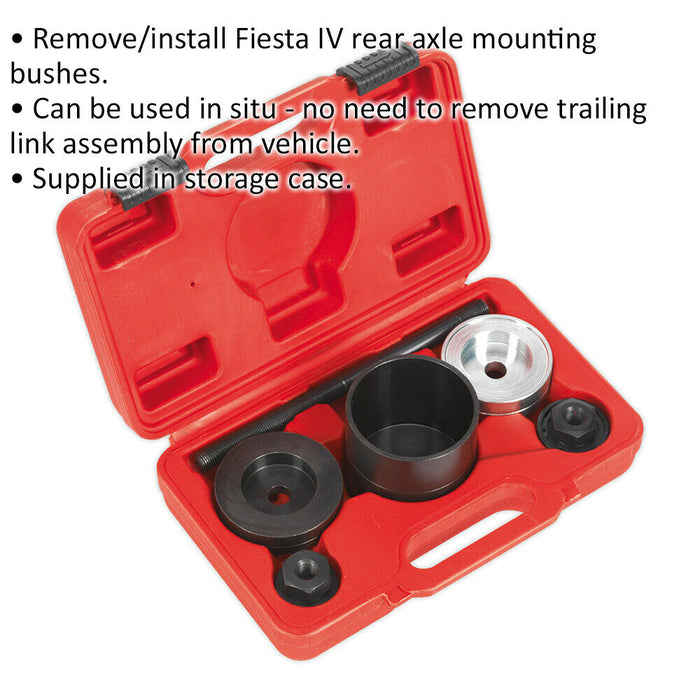 Rear Axle Mounting Bush Tool - Storage Case - Suitable for Ford Fiesta IV & Ka Loops