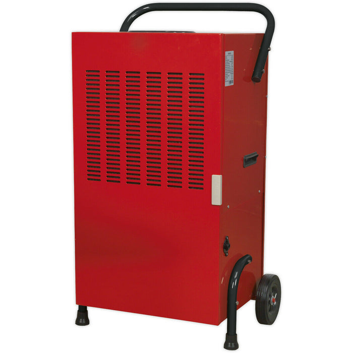 70 Litre Industrial Dehumidifier - Auto Defrost Function - Carbon Air Filter Loops