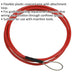 1m Flexible Wire Guide Tool with Attachment Loop - Automotive Wiring Tool Loops