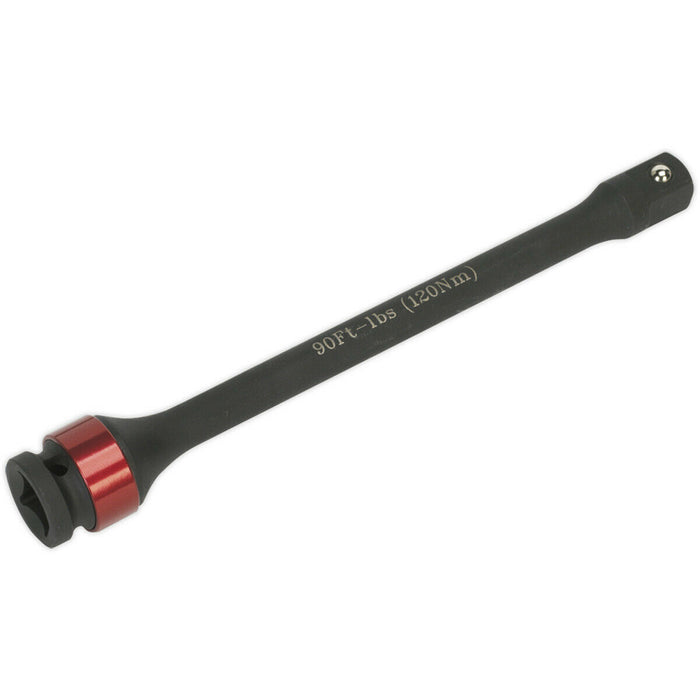 120Nm Torque Stick - 1/2" Square Drive Wheel Nut Impact Wrench STOPS OVER TIGHT Loops