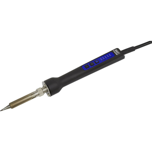 80W Electric Soldering Iron - 5 Way Adjustable Temperature Control & LED Display Loops