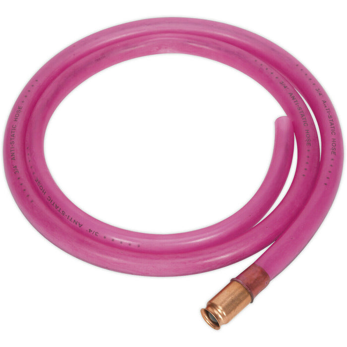 Jiggle Action Syphon Drainer - 3/4" ID Connector - 2m Petrol Transfer Hose Loops