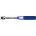 Micrometer Style Torque Wrench - 3/8" Sq Drive - Calibrated - 5 to 25 Nm Range Loops