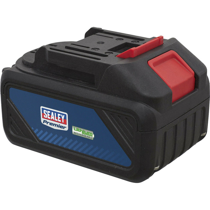 18V 4Ah Lithium-ion Power Tool Battery for ys03451 Cordless Orbital Polisher Loops