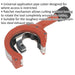 Ratcheting Exhaust Pipe Cutter - 67mm Cutting Capacity - 3mm Max Pipe Thickness Loops