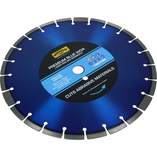 Premium Diamond Blade - 350mm Diameter - 25mm Bore - Abrasive Material Disc Loops