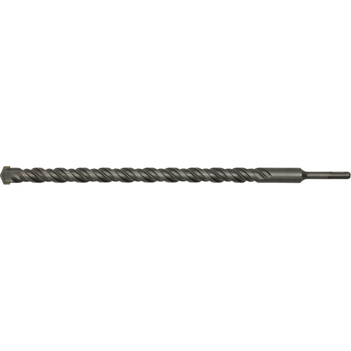 28 x 450mm SDS Plus Drill Bit - Fully Hardened & Ground - Smooth Drilling Loops