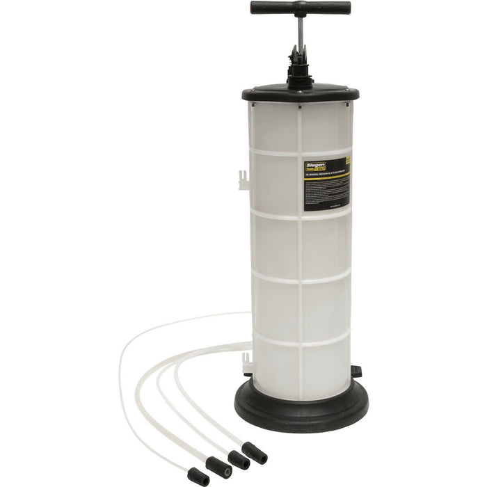 9L Manual Vacuum Oil & Fluid Extraction - Supplied with Four 1m Suction Probes Loops