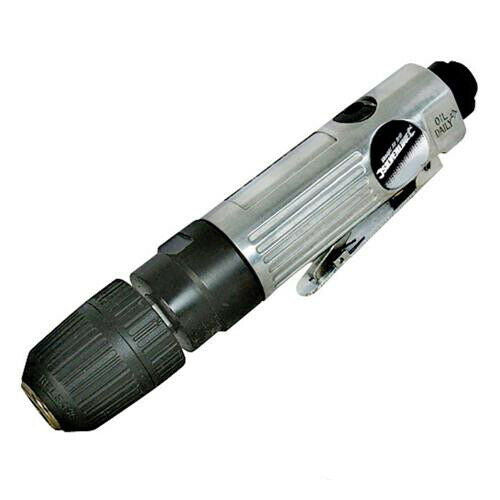 Straight Air Drill 10mm Keyless Chuck 200mm Length 4.0cfm Consumption Loops