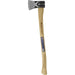 3.5lb Felling Axe - Drop Forged Carbon Steel - Hickory Shaft - Tree Cutting Loops