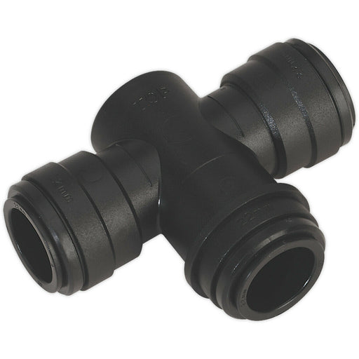 22mm Compressed Air Equal T Adapter & Water Trap - 3 Way Splitter Connector Loops