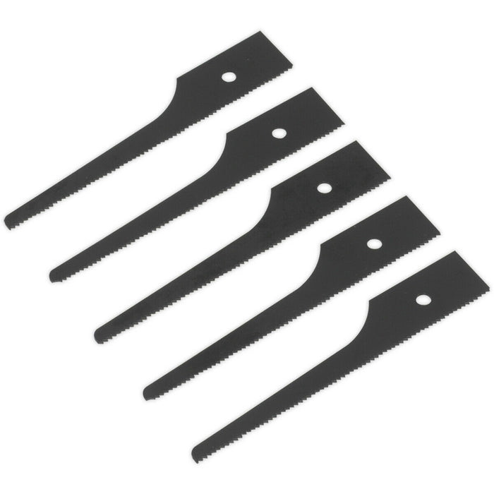 5 PACK - HSS Air Saw Blades - 24 TPI BLACK Reciprocating Multi Material Cutters Loops