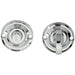 Small Bathroom Thumbturn Lock And Release Handle 67mm Spindle Polished Chrome Loops