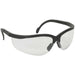 Wraparound Safety Spectacles - Clear Anti Scratch Lens - Adjustable Length Arms Loops