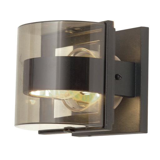 Outdoor IP54 Wall Light Graphite LED E27 60W d01056 Loops