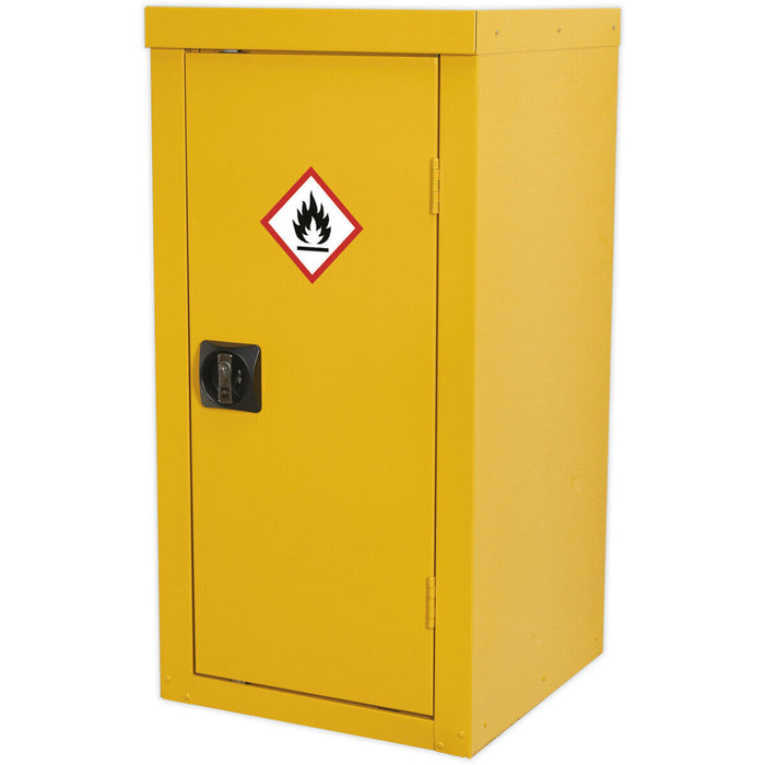 Hazardous Substance Cabinet - 460 x 460 x 900mm - Single Door - 2-Point Key Lock Loops