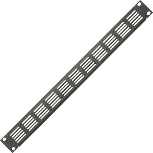 19" 1U Vented Blanking Rack Patch Panel Module Cover Plate Mount Equipment Case Loops