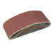 5 PACK 75mm x 457mm Sanding Belts 40 60 80 120 Grit Aluminium Oxide Cloth Backed Loops