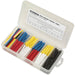 190 Piece Thin Wall Heat Shrink Tubing Assortment - 50mm Lengths - Mixed Colours Loops