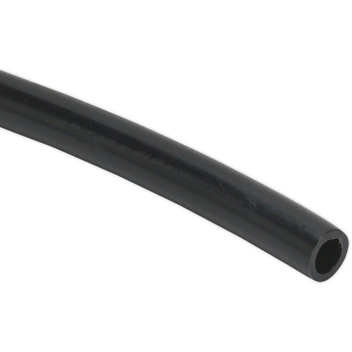 10mm x 100m LLDPE Flexible Tubing - BLACK Water & Gas Hose Pipe - EASY CUT Reel Loops