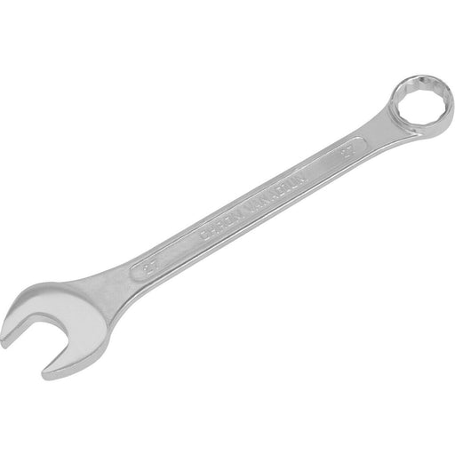 27mm Combination Spanner - Fully Polished Heads - Chrome Vanadium Steel Loops