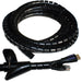 2.5m 15mm Cable Tidy Kit & Tool Wire Lead Binding Wrap Hide Management Desk TV Loops